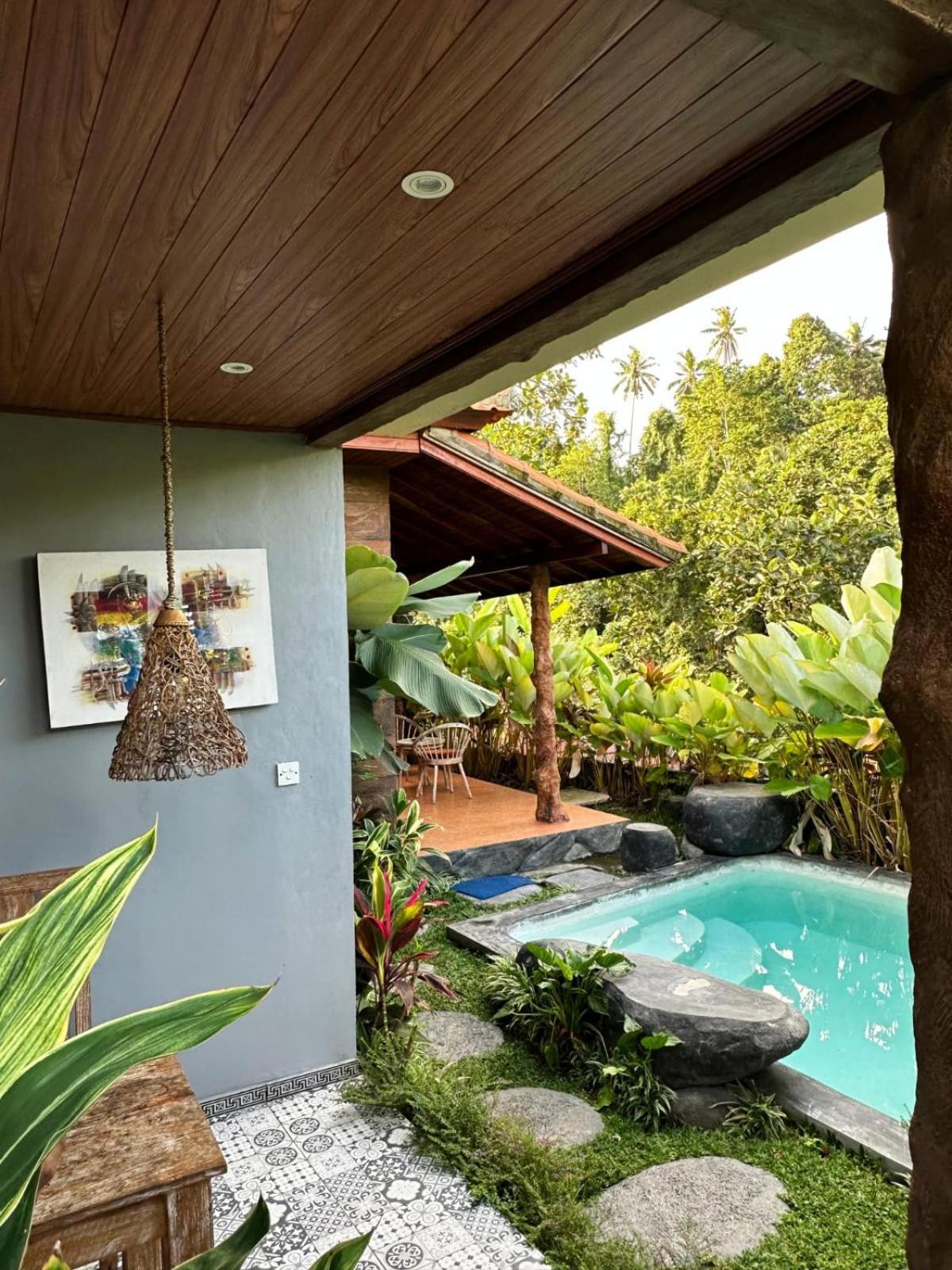 Pondok Kungkang Villa 2 ウブド エクステリア 写真